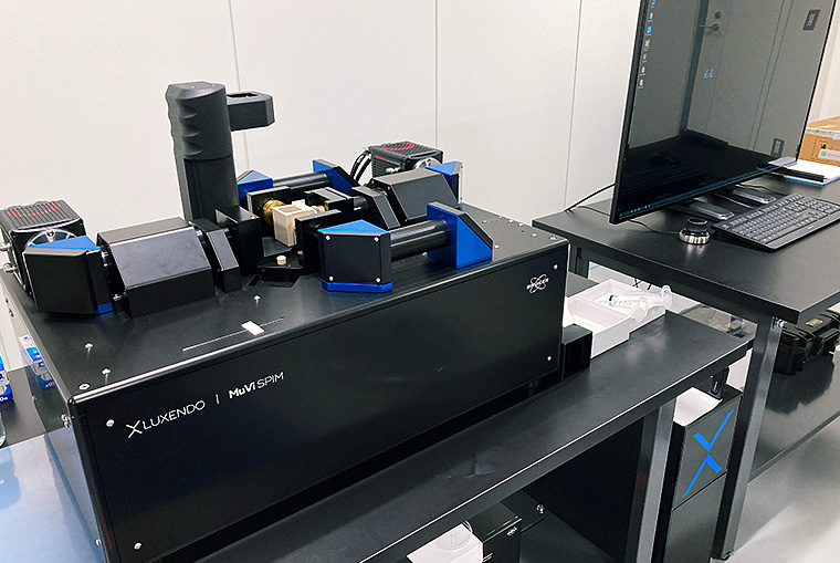 ライトシート顕微鏡 MuVi SPIM　LS＆CS