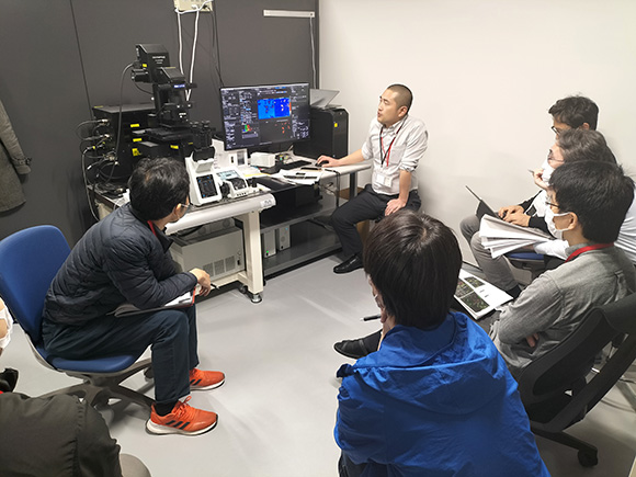 A training session for use of the Confocal Laser Scanning Microscope FV4000 (April 3-4, 2024)
